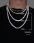 CORRENTE ESTEIRA 4MM COM FECHO ESPECIAL BANHADO A OURO 18K - loja online