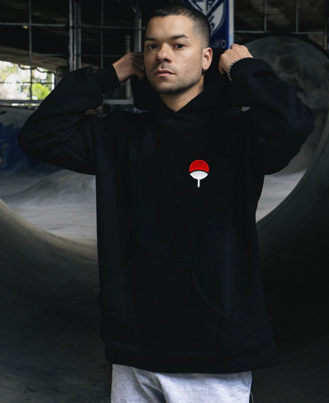 Buzo Oversize Uchiha Naruto [BORDADO] - comprar online
