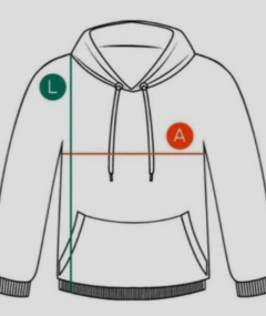 Buzo canguro Akatsuki Naruto [BORDADO] en internet