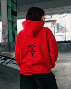 Buzo canguro Flamel Fullmetal Alchemist [BORDADO]