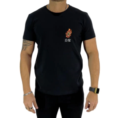 Remera Básica Rengoku Demon Slayer / Kimetsu No Yaiba [BORDADO] - comprar online