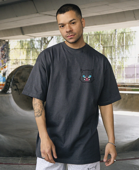 Remera Oversize Inosuke Demon Slayer [BORDADO] - comprar online
