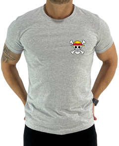 Remera Básica Mugiwara One Piece [BORDADO] - Murasaki Clothing