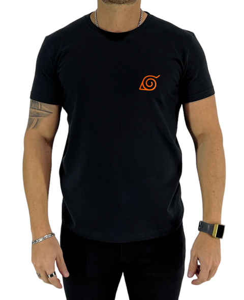 Remera Básica Konoha Naruto [BORDADO]