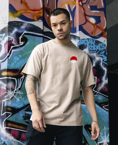 Remera Oversize Uchiha Naruto [BORDADO] - tienda online