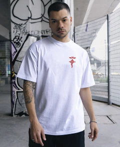 Remera Oversize Flamel Fullmetal Alchemist [BORDADO] en internet