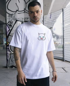 Remera Oversize Inosuke Demon Slayer [BORDADO] - Murasaki Clothing