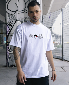 Remera Oversize TIZ Demon Slayer / Kimetsu No Yaiba [BORDADO] - Murasaki Clothing