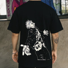 Remera Oversize THE HONORED ONE Satoru Gojo Jujutsu Kaisen [ESTAMPADO] - Murasaki Clothing