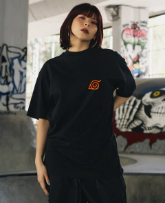 Remera Oversize Konoha Naruto [BORDADO] en internet