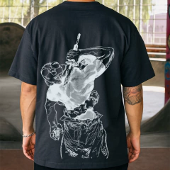 Remera Oversize BEHIND Toji Fushiguro Jujutsu Kaisen [ESTAMPADO] - Murasaki Clothing