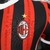 Camisa AC Milan I 24/2025 Jogador Masculina - Vermelha e Preta - comprar online
