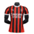Camisa AC Milan I 24/2025 Jogador Masculina - Vermelha e Preta