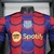 Camisa Barcelona Pré-Jogo 2024/2025 Jogador Masculina - Vermelha e Azul na internet