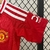 Uniforme Infantil Manchester United I 2024/25 - Vermelha - loja online