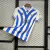 Camisa Málaga Conceito 2024/25 Torcedor Masculina - Branca e Azul na internet