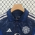 Uniforme Infantil Manchester United II 2024/25 - Azul na internet