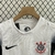 Uniforme Infantil Corinthians I 2024/25 - Branco e Preto na internet