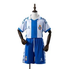Uniforme Infantil Espanyol I 2025 Branco e Azul