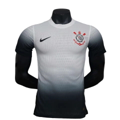 Camisa Corinthians I 24/2025 Jogador Masculina - Branca e Preta