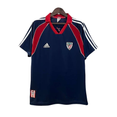 Camisa Athletic Bilbao Retrô II 1999/00 Masculina - Azul Marinho - comprar online