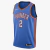 Regata NBA Oklahoma City Thunder Azul - Icon Edition