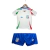 Uniforme Infantil Itália II 2024/25 - Branco e Azul