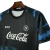 Camisa Napoli Treino 2024/25 Torcedor Masculina - Preta e Azul - Athletic Store | Artigos Esportivos