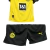 Uniforme Infantil Borussia Dortmund I 2025/26 - Amarelo