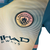 Uniforme Infantil Manchester City IV 2024/25 - Bege e Azul - loja online