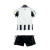 Uniforme Infantil Newcastle United I 2025/26 - Preto e Branco na internet