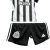 Uniforme Infantil Newcastle United I 2025/26 - Preto e Branco - loja online