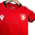 Uniforme Infantil Georgia III 2024/25 - Vermelha e Preta - Athletic Store | Artigos Esportivos