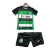 Uniforme Infantil Sporting Lisboa I 2024/25 - Verde e Preta - comprar online