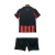 Uniforme Infantil AC Milan I 2025/26 - Preto e Vermelho na internet