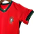 Uniforme Infantil Portugal I 2024/25 - Vermelho e Verde - loja online