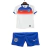 Uniforme Infantil Inglaterra I 2025/26 - Branco e Azul - comprar online