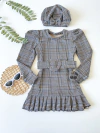 VESTIDO BONEQUINHA + BOINA