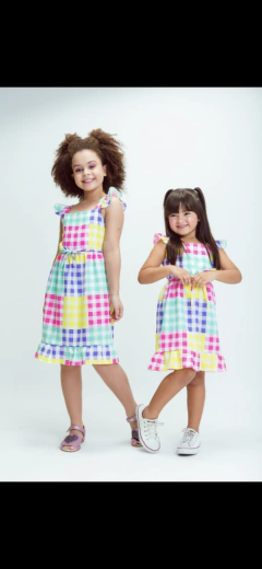 VESTIDO XADREZ - comprar online