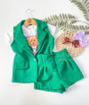 CONJUNTO ALFAIATARIA MAX COLETE VERDE