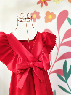 VESTIDO GLAMOUR VERMELHO na internet