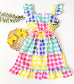 VESTIDO XADREZ