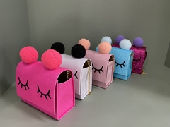 BOLSA POMPOM BRILHO