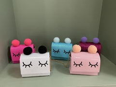 BOLSA POMPOM BRILHO - comprar online