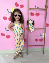 MACACÃO ABACAXI + ROUPA DA BONECA