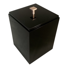 Lixeira Vênus Puxador Inox Gold na internet