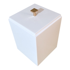 Lixeira Vênus Puxador Inox Gold - comprar online