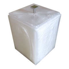 Lixeira Vênus Puxador Inox Prata