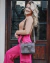 Bolsa Crossbody Com Textura Croco - ANTONIETA - loja online