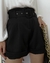 Shorts de Alfaiataria Forrado com Cinto Natália